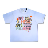 Grape Ice bit of a mess but doin' my best Urban Heavy Tee - MaliasSmallBusiness