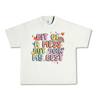 Pistachio bit of a mess but doin' my best Urban Heavy Tee - MaliasSmallBusiness