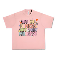 Salmon bit of a mess but doin' my best Urban Heavy Tee - MaliasSmallBusiness