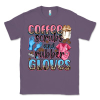 Lavender coffee scrubs and rubber gloves Classic Tee - NancyCooperArtShop