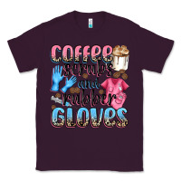 Plum coffee scrubs and rubber gloves Classic Tee - NancyCooperArtShop