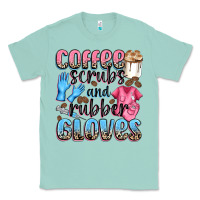 Seafoam coffee scrubs and rubber gloves Classic Tee - NancyCooperArtShop