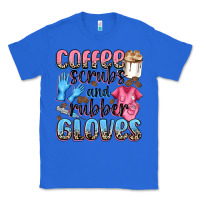True Royal coffee scrubs and rubber gloves Classic Tee - NancyCooperArtShop