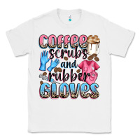 White coffee scrubs and rubber gloves Classic Tee - NancyCooperArtShop