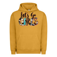Pigment Peanut Butter Let's Go Girls Urban Hoodie - FaDigitalArtStudio