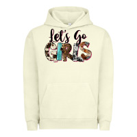 Pigment Pistachio Let's Go Girls Urban Hoodie - FaDigitalArtStudio