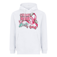 White chemo hair dont care Heavyweight Hoodie - CowGirlArtShop