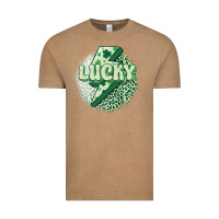 Vintage Coffee st. patrick's day lucky Vintage Tee - MaliasSmallBusiness
