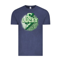 Vintage Denim st. patrick's day lucky Vintage Tee - MaliasSmallBusiness