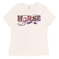 Bone valentines day nurse Ladies Tee - RanaPortraitStore