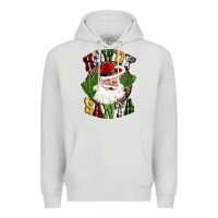 Howdy Santa Western Cactus Christmas Premium Hoodie | Teevron
