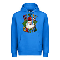 True Royal howdy santa western cactus christmas Premium Hoodie - CowGirlArtShop