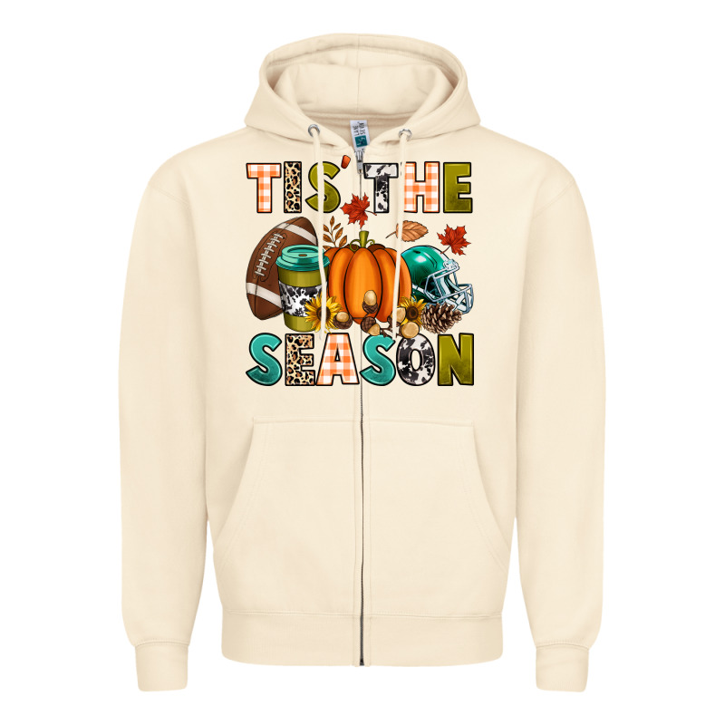 Tis' The Season Zipper Hoodie by texasbilliewilder | Teevron