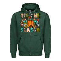 Sports Green Tis' the season Zipper Hoodie - texasbilliewilder