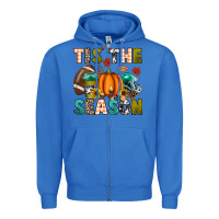 True Royal Tis' the season Zipper Hoodie - texasbilliewilder