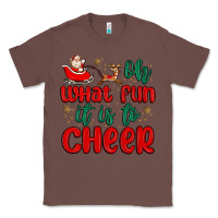 Chestnut oh what fun it is to cheer Classic Tee - MaliasSmallBusiness
