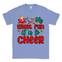 Colony Blue oh what fun it is to cheer Classic Tee - MaliasSmallBusiness