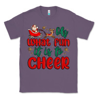 Lavender oh what fun it is to cheer Classic Tee - MaliasSmallBusiness