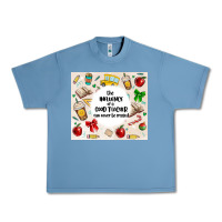 Pebble Blue the influence of a good teacher can never be erase Urban Heavy Tee - MaliasSmallBusiness