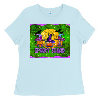 Baby Blue spooky squad mouse pad Ladies Tee - BundleAndBundleShop