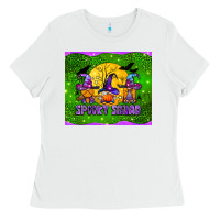 Spooky Squad Mouse Pad Ladies Tee | Teevron