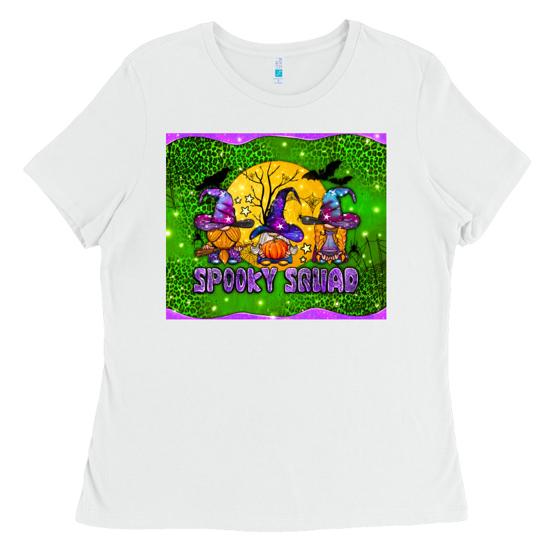 Spooky Squad Mouse Pad Ladies Tee by BundleAndBundleShop | Teevron