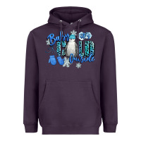 Plum baby its cold outside Heavyweight Hoodie - CowGirlArtShop