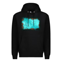 Black gemstone leopard background Premium Hoodie - JahusDesignShop
