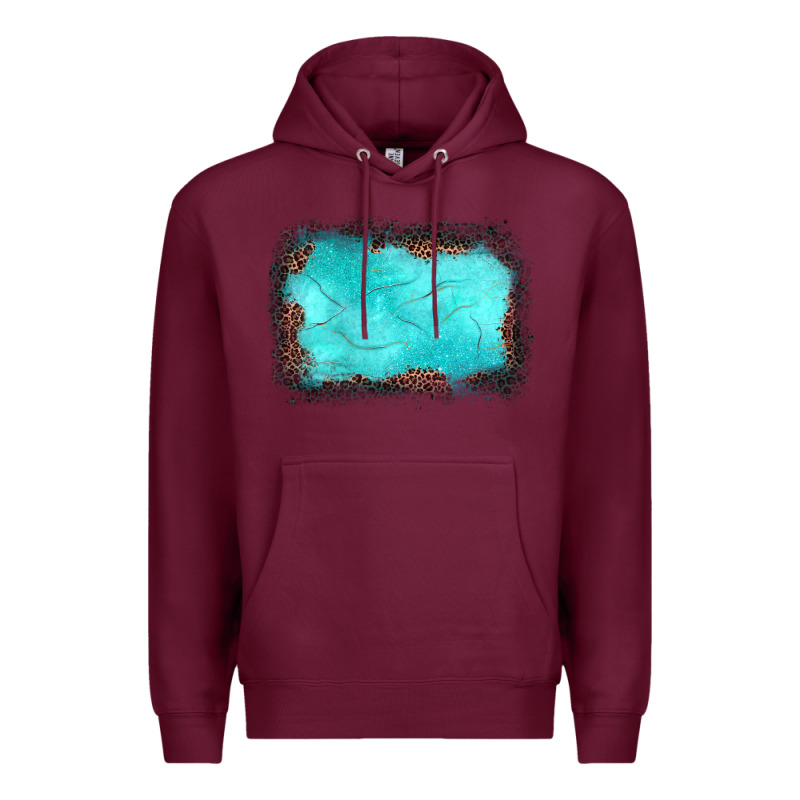 Gemstone Leopard Background Premium Hoodie by JahusDesignShop | Teevron