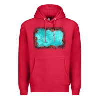 Cardinal gemstone leopard background Premium Hoodie - JahusDesignShop