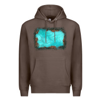 Coffee gemstone leopard background Premium Hoodie - JahusDesignShop