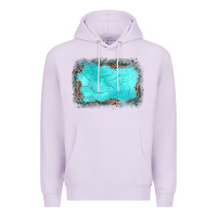 Lilac gemstone leopard background Premium Hoodie - JahusDesignShop