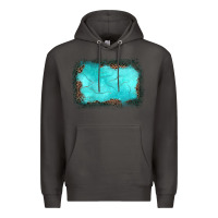 Smoke gemstone leopard background Premium Hoodie - JahusDesignShop