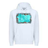 White gemstone leopard background Premium Hoodie - JahusDesignShop
