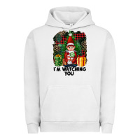Pigment Lunar Rock I'm Watching You Elf Urban Hoodie - FaDigitalArtStudio