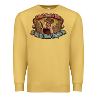 Antique Gold I don't need a man Cowgirl western Premium Sweatshirt - HowdyJamesFarm