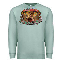 Seafoam I don't need a man Cowgirl western Premium Sweatshirt - HowdyJamesFarm