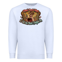 White I don't need a man Cowgirl western Premium Sweatshirt - HowdyJamesFarm