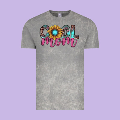 Cool Mom Vintage Tee Designed By Jahusdesignshop