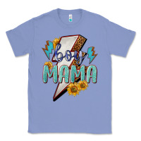 Colony Blue boy mama lightning bold Classic Tee - NancyCooperArtShop