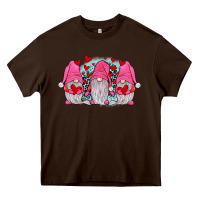 Chocolate Brown gnomies valentines day Heavy Core Tee - JahusDesignShop