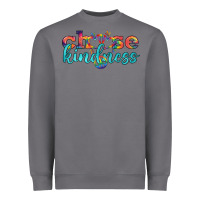 Storm Lgbtq Choose Kindness With Heart And Peace Heavyweight Sweatshirt - BundleAndBundleShop