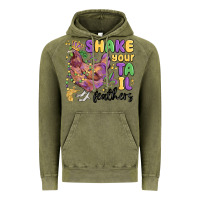 Vintage Olive shake your tail feathers Vintage Hoodie - MaliasSmallBusiness