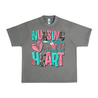 Tornado nursing is a work of heart Urban Heavy Tee - NancyCooperArtShop
