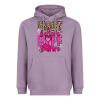 Lavender Fight believe hope survive Cancer Awareness Heavyweight Hoodie - HowdyJamesFarm