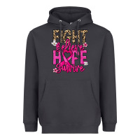 Smoke Fight believe hope survive Cancer Awareness Heavyweight Hoodie - HowdyJamesFarm