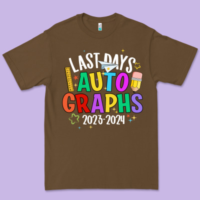 Last Days Auto Graphs Premium Tee Designed By Jahusdesignshop