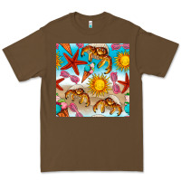 Cacao beach seamless pattern Premium Tee - BundleAndBundleShop