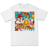 White beach seamless pattern Premium Tee - BundleAndBundleShop