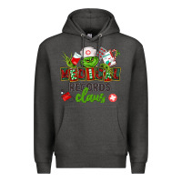 Charcoal Heather medical records claus Premium Hoodie - CowGirlArtShop